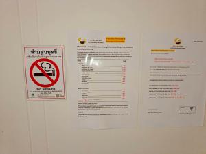Certifikát, hodnocení, plakát nebo jiný dokument vystavený v ubytování MediLeaf Hostel