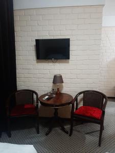 Μια τηλεόραση ή/και κέντρο ψυχαγωγίας στο Lotus Hotel