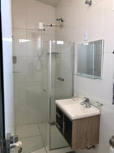 Phòng tắm tại Serra da Canastra - Sobrado Girassol - Vargem Bonita - MG