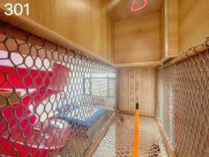 Letto o letti in una camera di Wind Natural Parent-child Inn