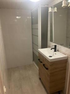 Bilik mandi di Appart T3 centre ville Castres