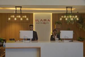 Vestibiulis arba registratūra apgyvendinimo įstaigoje Ilara Hotel & Spa Tada , Opposite Sricity