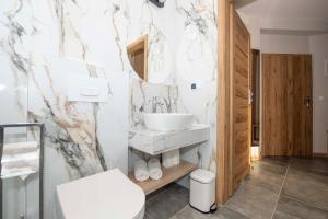 Kúpeľňa v ubytovaní Hotel Polonia