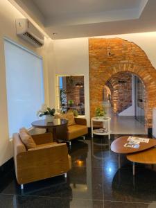 Posezení v ubytování Hotel Pax