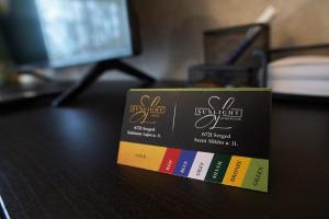 Certifikát, ocenenie alebo iný dokument vystavený v ubytovaní Sunlight Blue Szeged - Exclusive