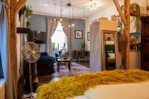 Et opholdsområde på Boutique Apartment Benz 2