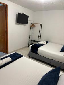 Katil atau katil-katil dalam bilik di Merak Hostel