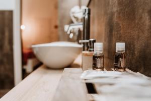 Koupelna v ubytování Terrae Hydrunti