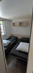 Postel nebo postele na pokoji v ubytování Au bonheur des Landes