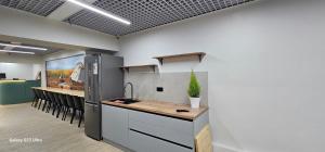 Kuchyň nebo kuchyňský kout v ubytování Ocean hostel