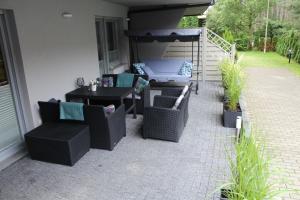 Część wypoczynkowa w obiekcie Sunny Adventure Baltic Apartament