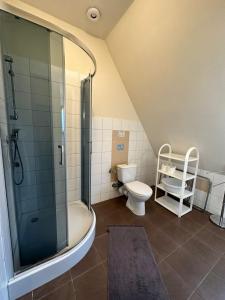 Kúpeľňa v ubytovaní Apartamenty Złota Palma