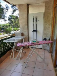 Balkón alebo terasa v ubytovaní la casita de salou