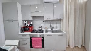 A kitchen or kitchenette at San Ciro's apartment