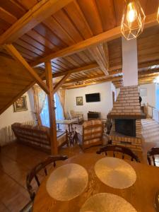 Posezení v ubytování Beskidzka Apartments