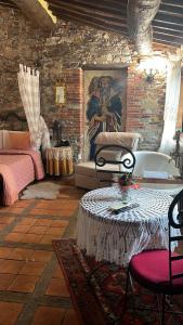 Posezení v ubytování Luxury Corte Di Re Artù