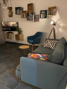 Posezení v ubytování Apartments Bogic