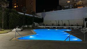 A piscina localizada em Hotel Peninsula ou nos arredores