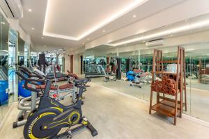 Spordikeskus ja/või sportimisvõimalused majutusasutuses Amina Lantana Hoi An Hotel & Spa