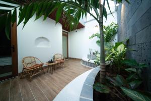 Zahrada ubytování De V’Charm Hotel