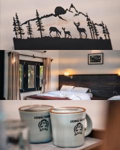 Voodi või voodid majutusasutuse Bardia Forest Resort toas