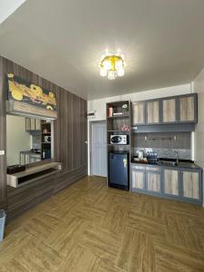 Kuchyň nebo kuchyňský kout v ubytování Victory Place