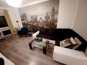 Posedenie v ubytovaní Między miastem a naturą Niebieski Zakątek
