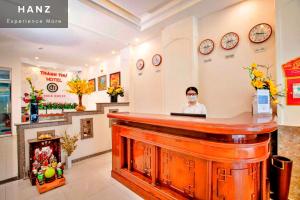 HANZ Thanh Thu Hotel tesisinde lobi veya resepsiyon alanı