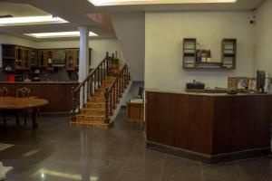 Ο χώρος του λόμπι ή της ρεσεψιόν στο Varinias Beach Villa