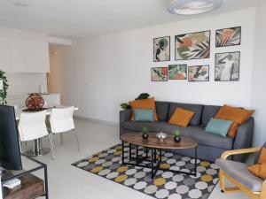 Posezení v ubytování Apartamento Albimar
