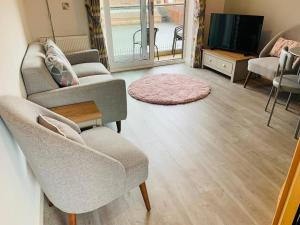 Istumisnurk majutusasutuses Stunning townhouse in uphill historic Lincoln - Pass the Keys