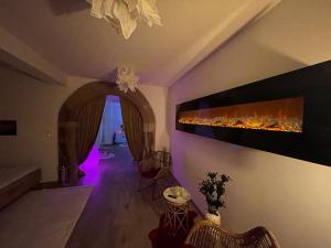 En eller flere senger på et rom på Escape Private SPA I