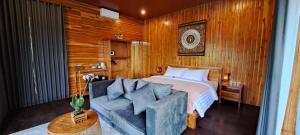 Postel nebo postele na pokoji v ubytování MAYURA BALI VILLA + 33 fotografií