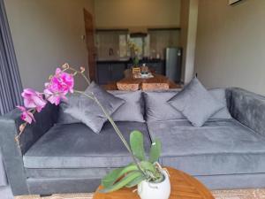 Posezení v ubytování MAYURA BALI VILLA