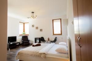 Ένα ή περισσότερα κρεβάτια σε δωμάτιο στο Modern Relax Apartments