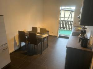 Dapur atau dapur kecil di Praktisch und geräumig in Blankenburg