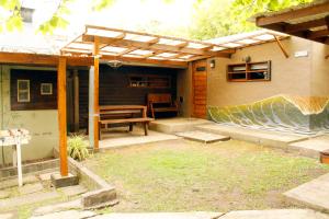 En have udenfor Cabañas Recanto