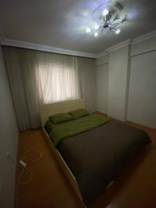 Ένα ή περισσότερα κρεβάτια σε δωμάτιο στο Ev