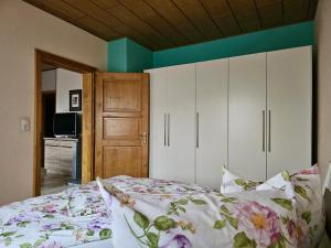 Katil atau katil-katil dalam bilik di Apartment Bautzen, Nähe Stadtzentrum