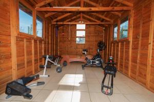 Fitness centrum a/nebo fitness zařízení v ubytování L'ombelico di Selcuk