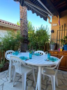 Αίθριο ή υπαίθριος χώρος στο Villa 2 z'efs