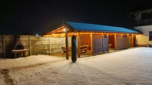 Obiekt Apartamenty u Wieśka zimą