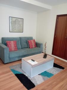 Posezení v ubytování Apartamento en el casco histórico