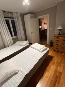 Postel nebo postele na pokoji v ubytování Villa på landet i Kulltorp