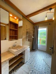 Koupelna v ubytování Haus Sulmwirtmüller mit Jacuzzi und Sauna