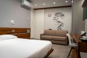 A bed or beds in a room at B&B Rakel Home