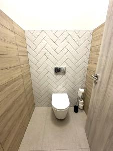 Koupelna v ubytování Berzsenyi Apartmanház