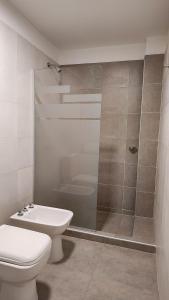 Koupelna v ubytování Departamento Sol de Mayo - Godoy Cruz