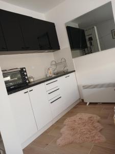 Kitchen o kitchenette sa Studio D&N Jezero