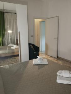 A bed or beds in a room at Casa Giorgia